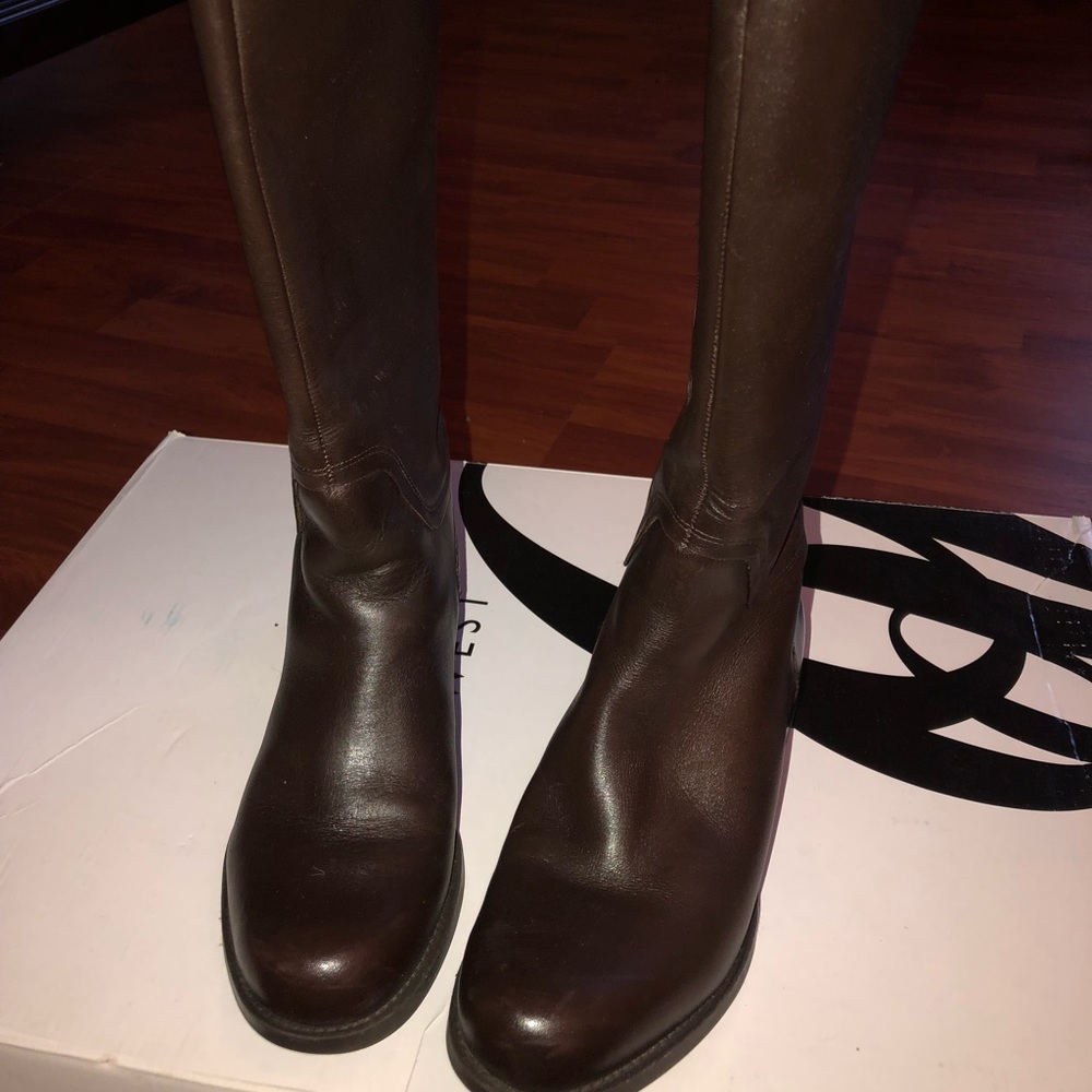 Nine West brown boots
